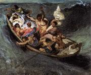Eugene Delacroix Christ on the Lake of Gennezaret oil painting artist